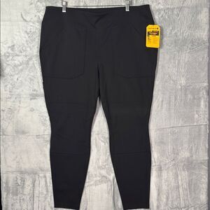 NWT New Carhartt Black Force Fitted Mid weight Utility Leggings Size 1X